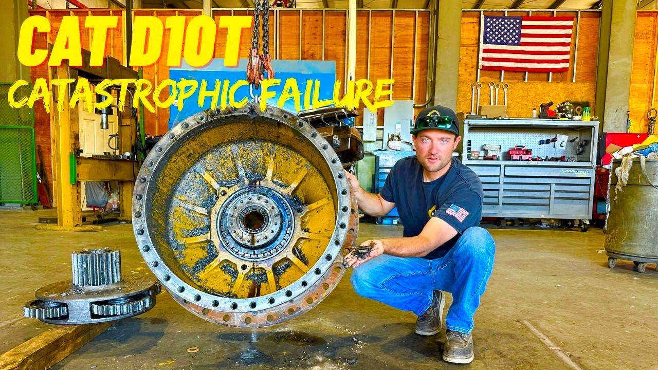 CAT D10T FINAL DRIVE - CATASTROPHIC FAILURE DIAGNOSIS!!!!