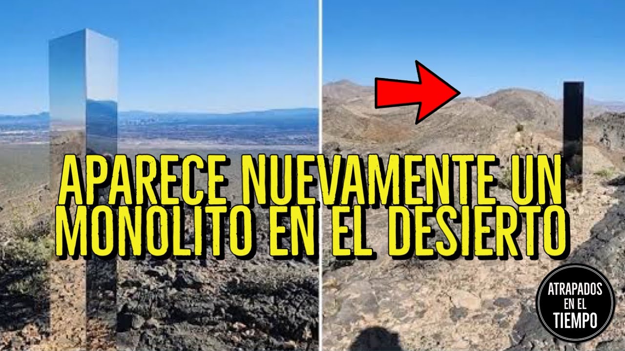 Aparece nuevamente un Monolito en el desierto de Nevada