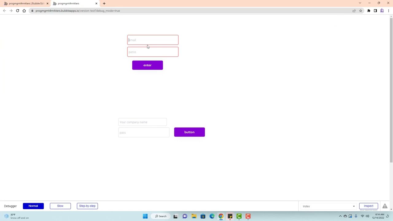 How to make inputs required on form submits