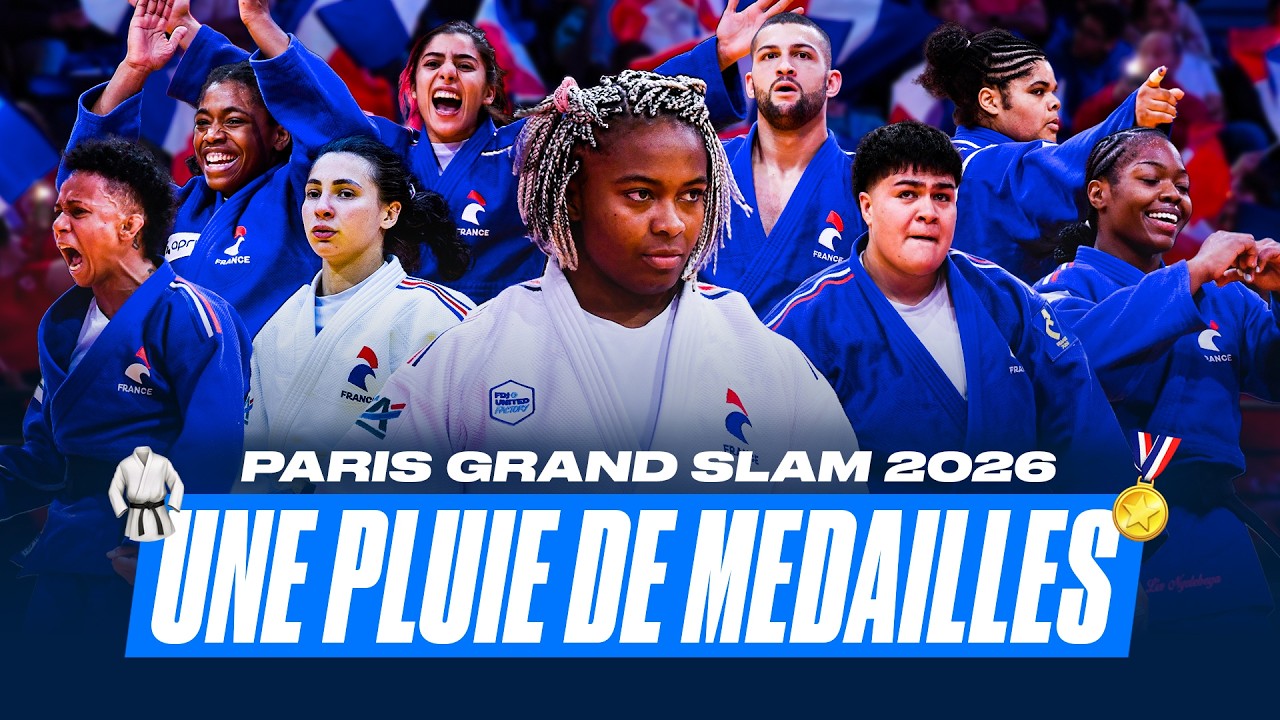 La France triomphe au PARIS GRAND SLAM 2026 🎉🇫🇷