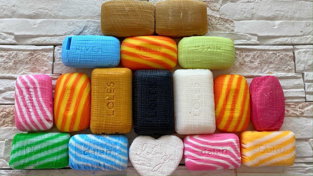 ASMR SOAP CUBES. Satisfying video ASMR. No talking. Carving soap. Crunchy sound. Small crispy cubes