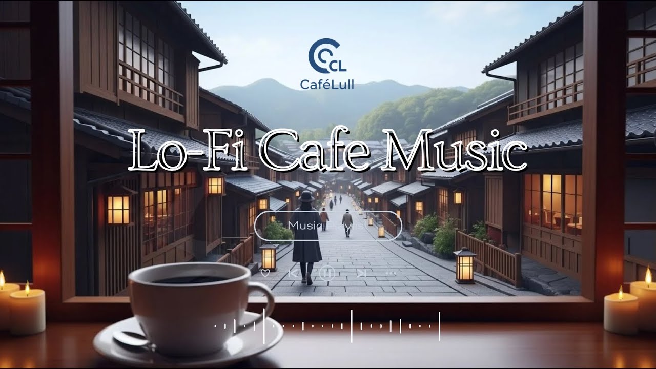 Dreamy Higashi Chaya Cafe Scenery | Mellow Lofi for Focus and Relaxation