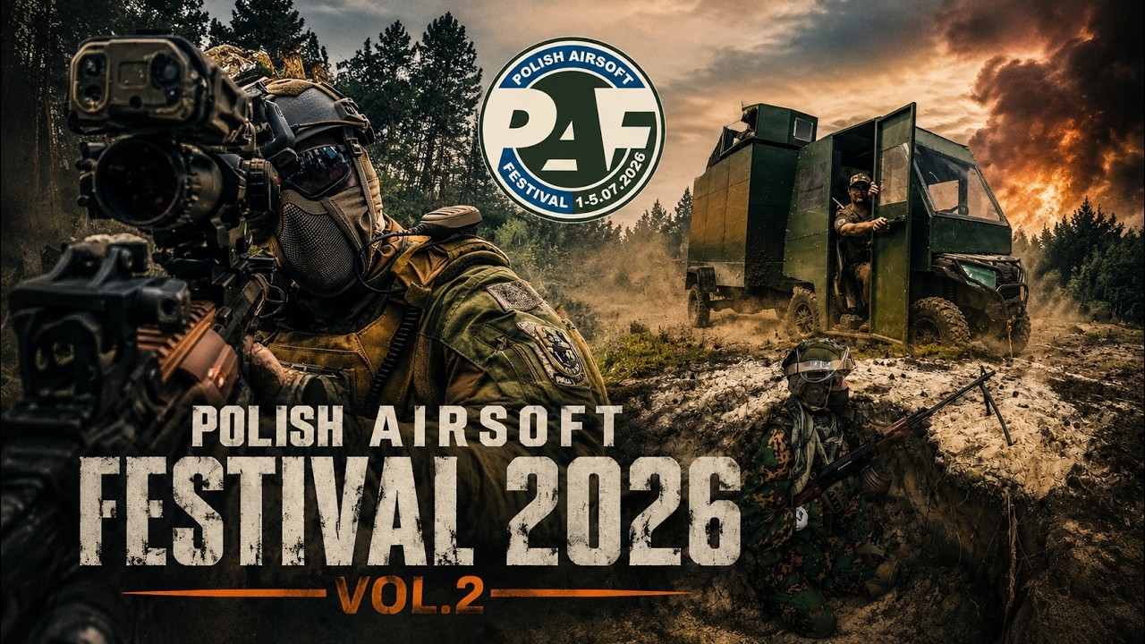 POLISH AIRSOFT FESTIVAL 2026 VOL.2 #AirsoftGameplay #airsoft #paf #dji #asg #polishairsoftfestival