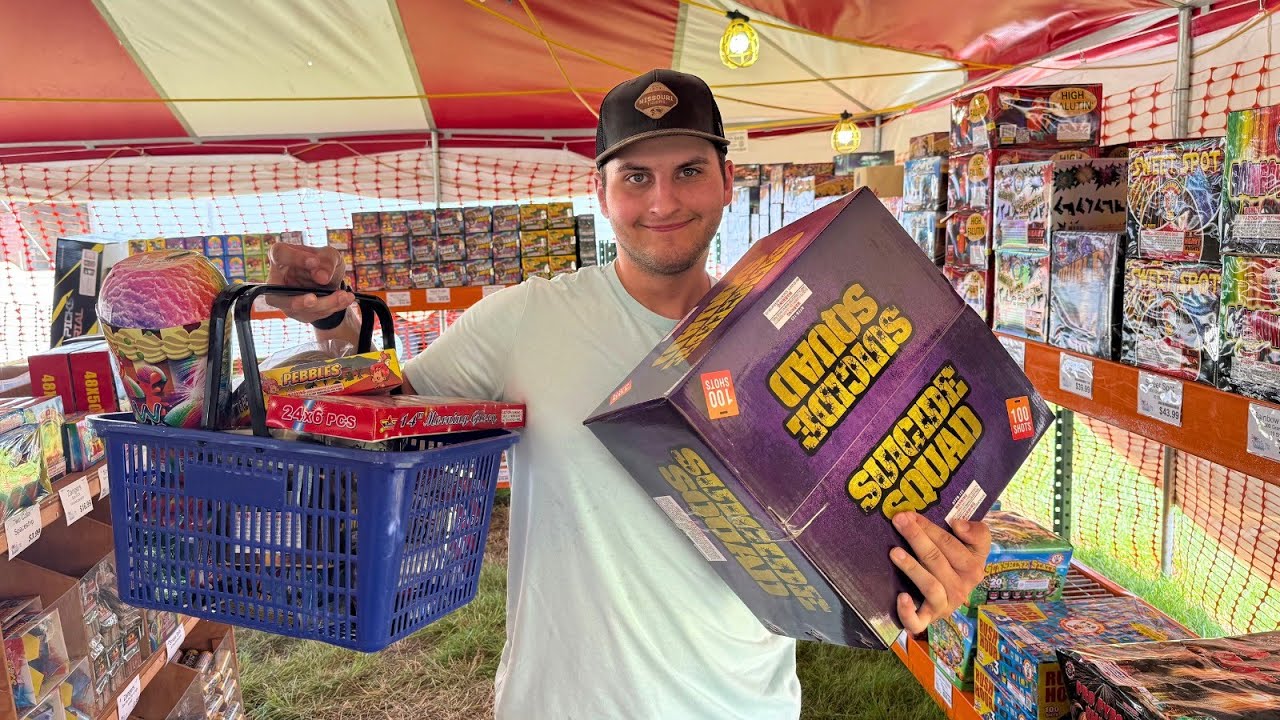 Firework Tent Shopping!