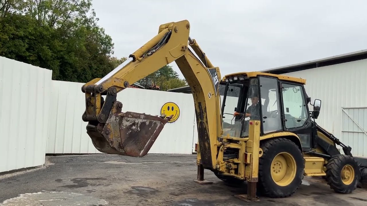 Tractopelle Caterpillar 428C