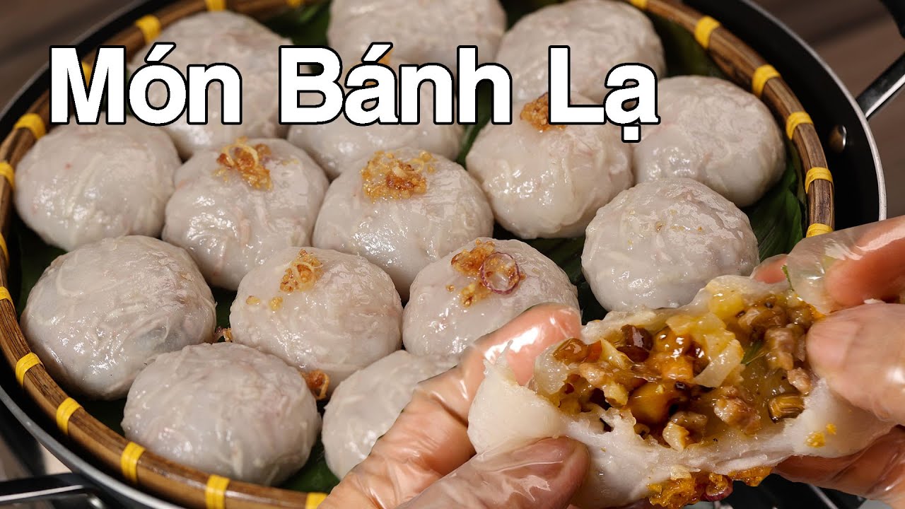 Khoai Môn Trộn Với Bột Là Có Ngay Món Bánh Hấp Cực Ngon