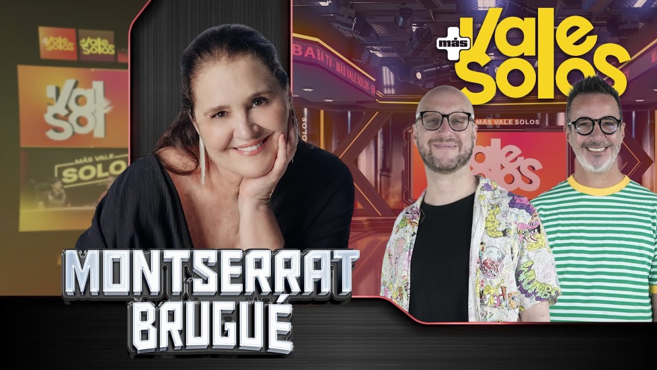 Entre risa y risa, Montserrat lo cuenta todo l Más vale solos 🎙️