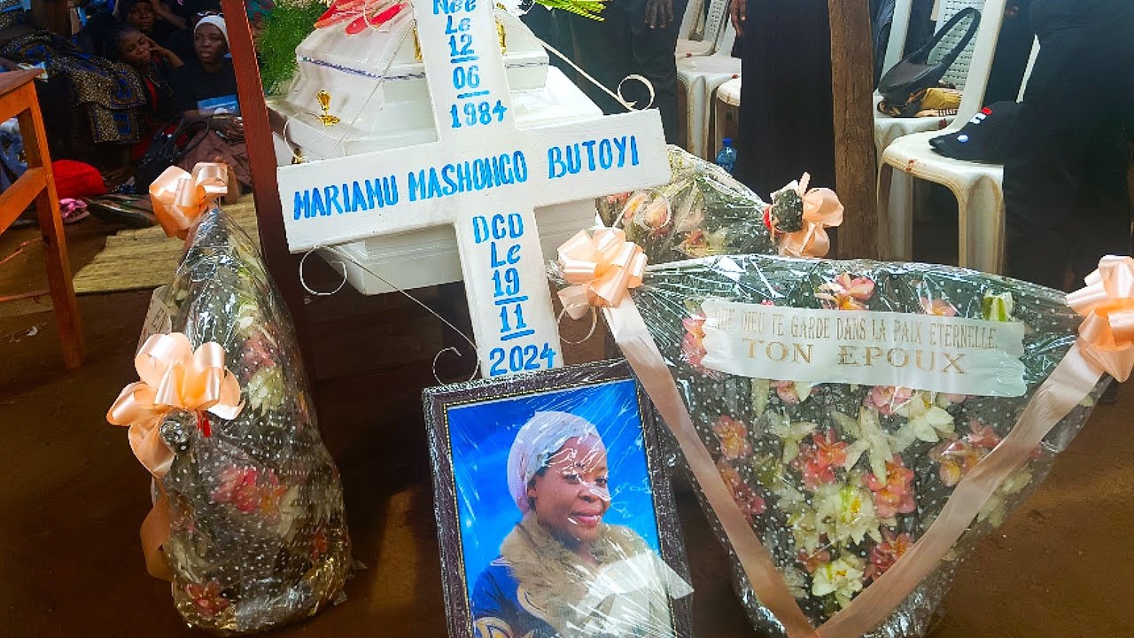 MAZISHI YA MAMA  MARIAMU BUTOYI PA KAMANYOLA
