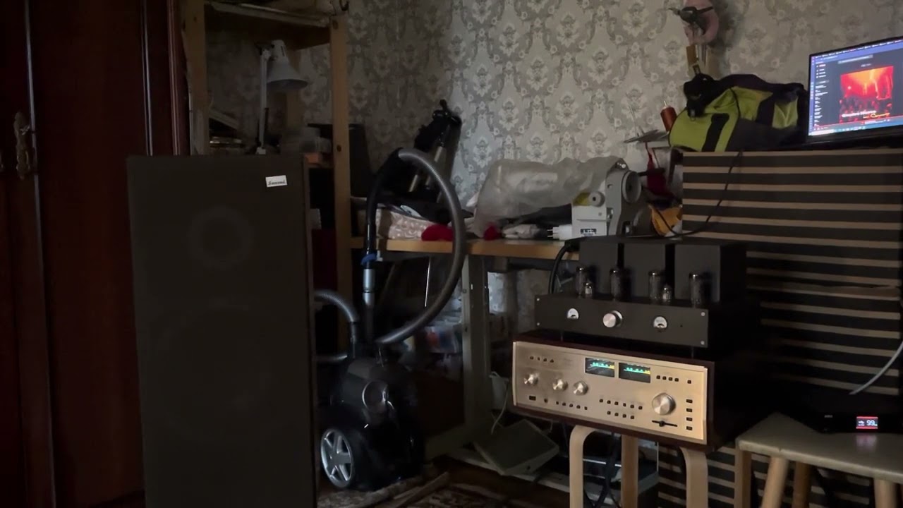 Sansui lm 330 + Accu e 303 + youtube + Осень