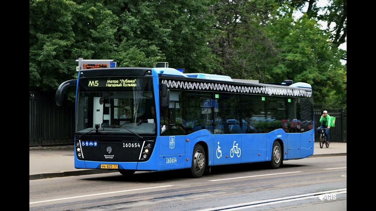 Информатор Московского Автобуса №М5 Нагорный Бульвар-Метро Лубянка Политехнический Музей