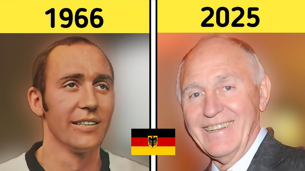 🇩🇪 West Germany World Cup 1966 Squad – Then and Now | Where Are These Legends