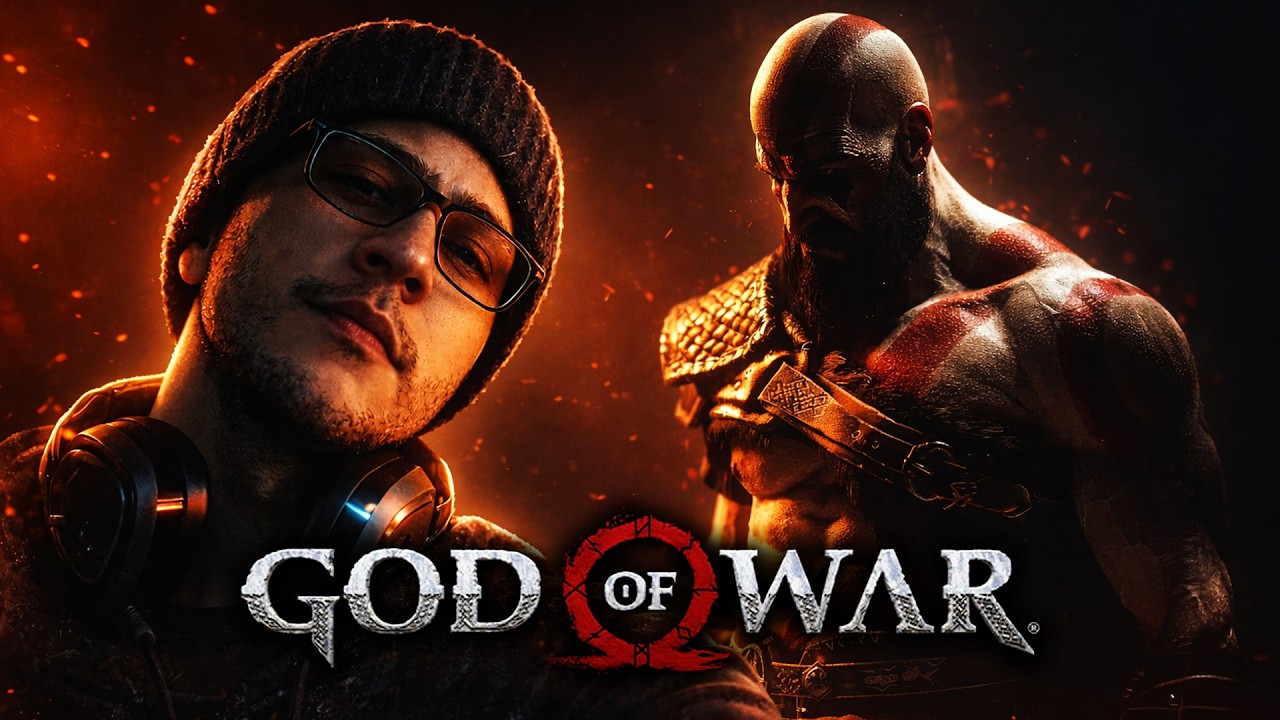 A SAGA COMPLETA DE KRATOS: DO 1 AO RAGNAROK AO VIVO - God of War 4