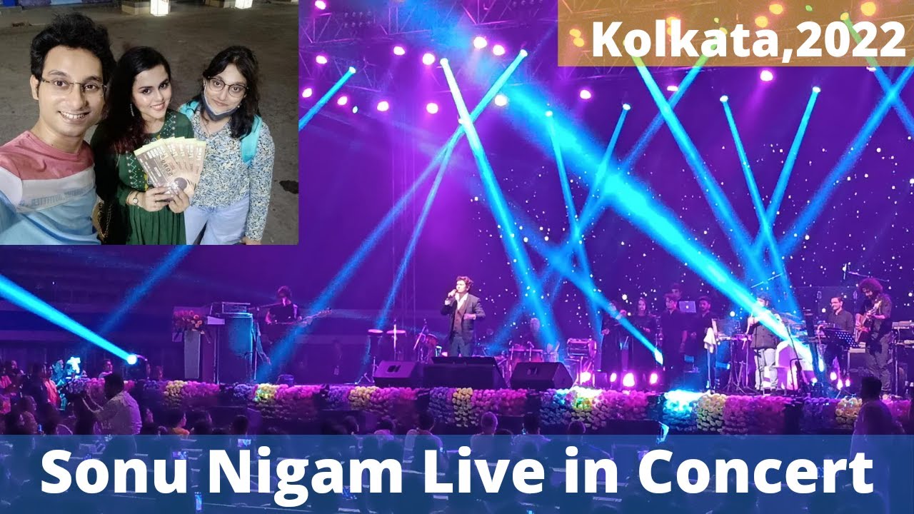 Sonu Nigam Live In Concert 24 April 2022 |Netaji Indoor Stadium Kolkata|Full HD|Sonu Nigam Hit Songs