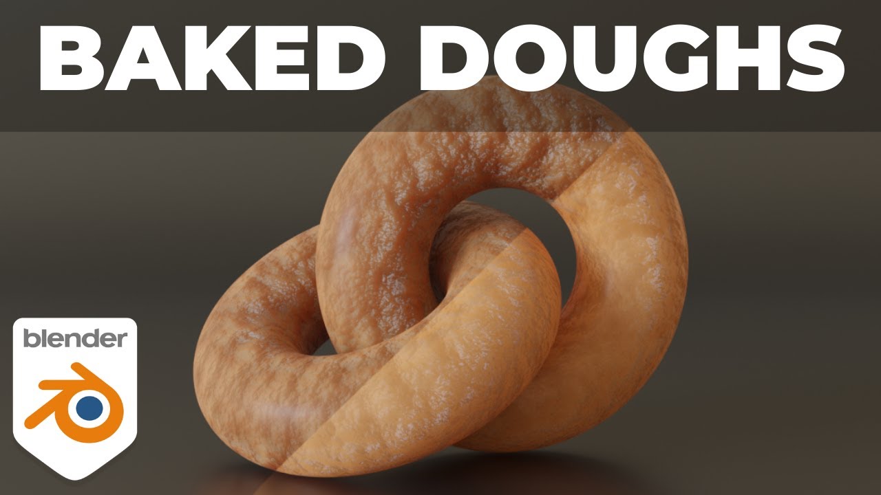 Donut & Breads - Blender Procedural Materials