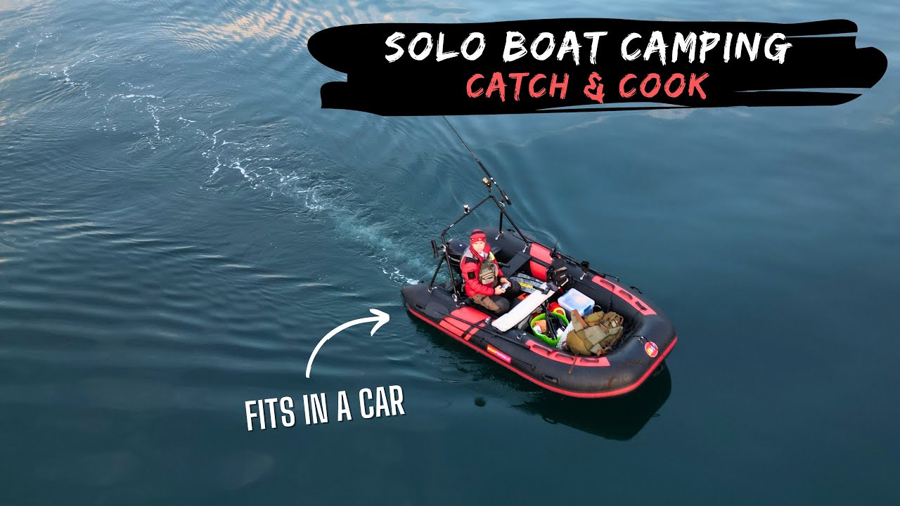 BOAT CAMPING (Catch & Cook) on the BoatWorld Carbon Pro