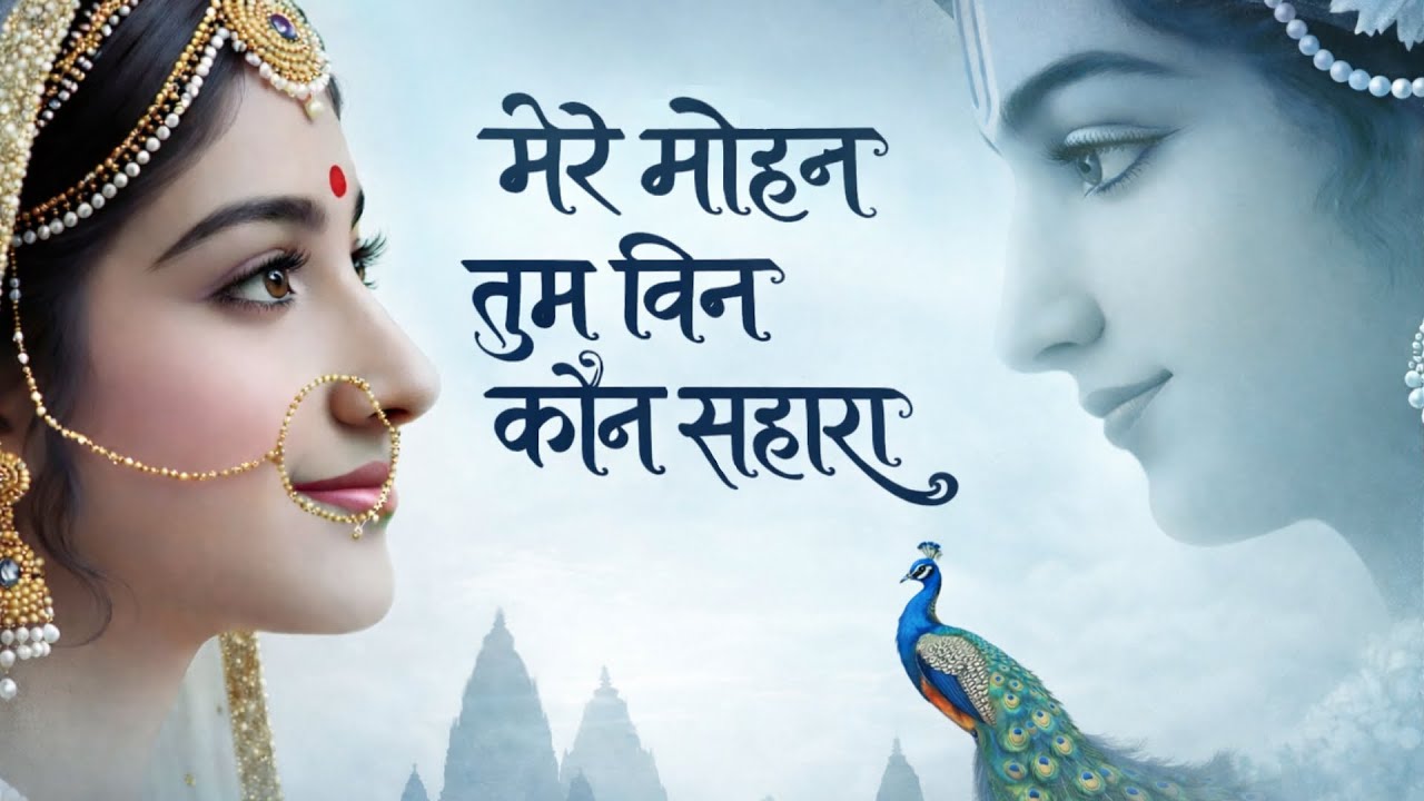 🌹Krishan bhagwan ka bhoot hi pyara bhajan || 📿 Mere Mohan Tum Bin Kaun Sahara || #KRISHNA #BHAJAN 
