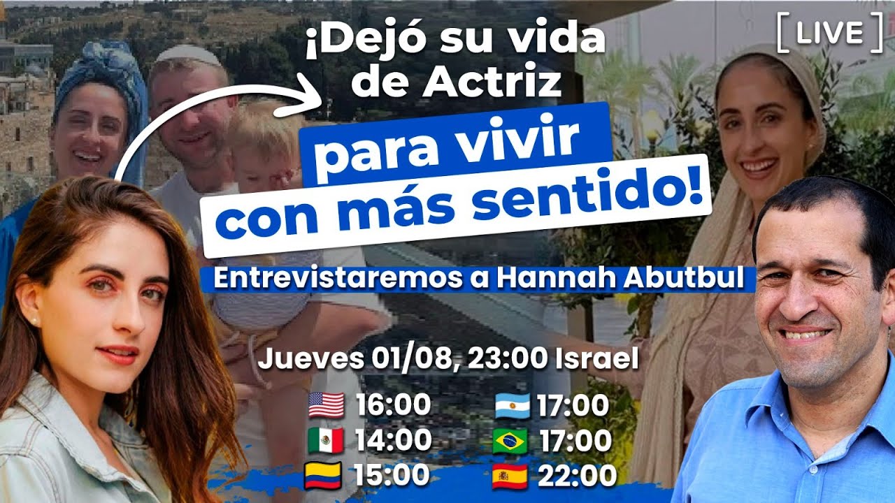 XIMENA OROZCO nos contará por qué dejó su vida de ACTRIZ para vivir el JUDAÍSMO | Richard Kaufmann