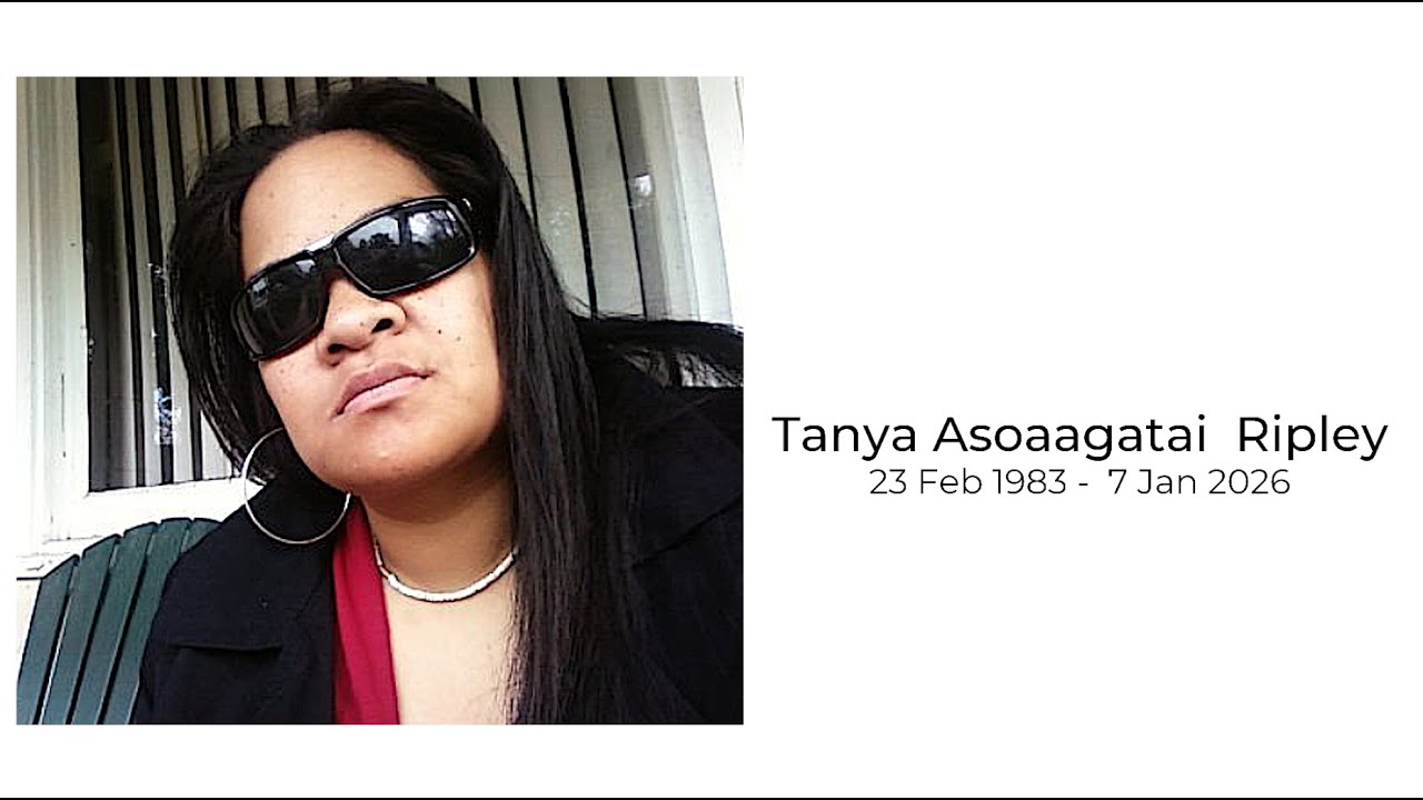 Tanya Asoaagatai Ripley Memorial Services| 23 Feb 1983 -  7 Jan 2026