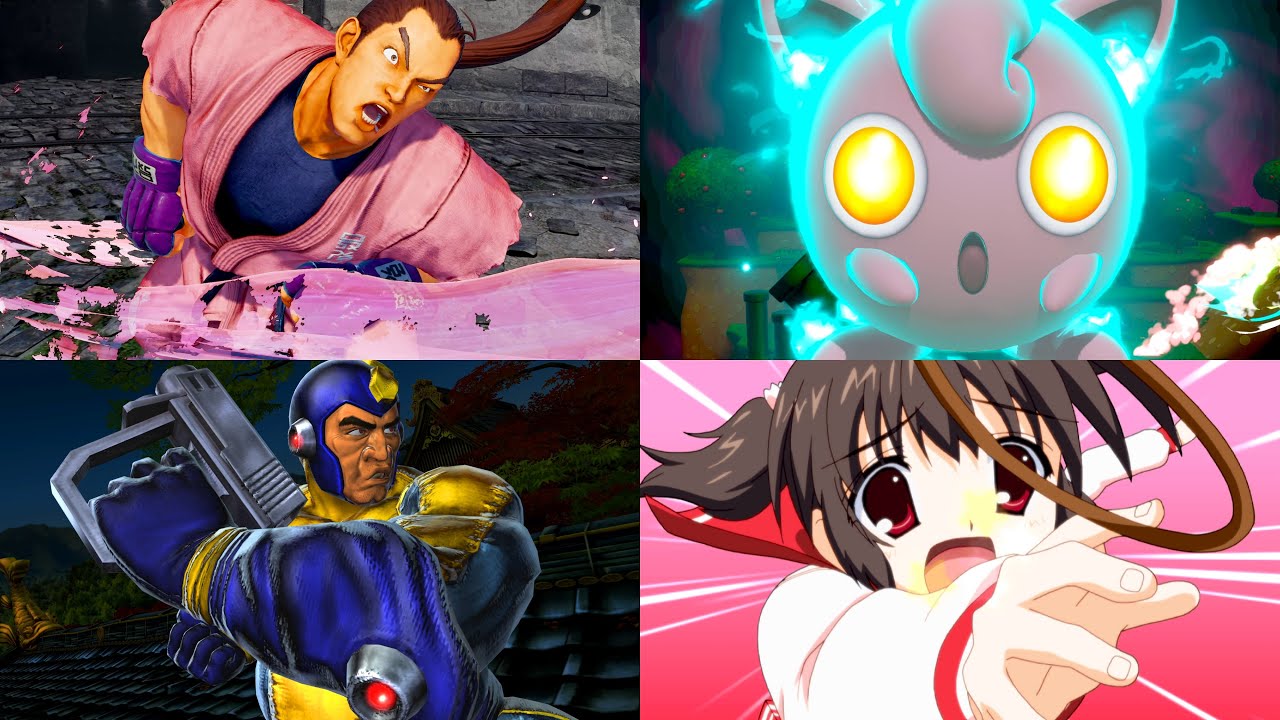 Joke Characters Super Moves in Fighting Games Compilation