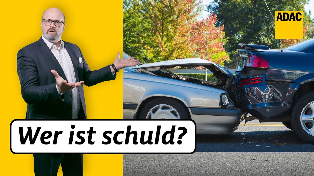 Auffahrunfall: Wer auffährt, ist immer schuld? - Oder!? | ADAC | Recht? Logisch!