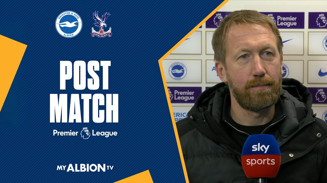 Graham Potter's Palace Reaction