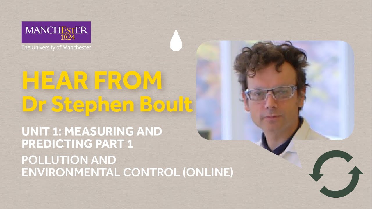 Pollution and Environmental Control (Online) Unit 1: Measuring and Predicting Part 1