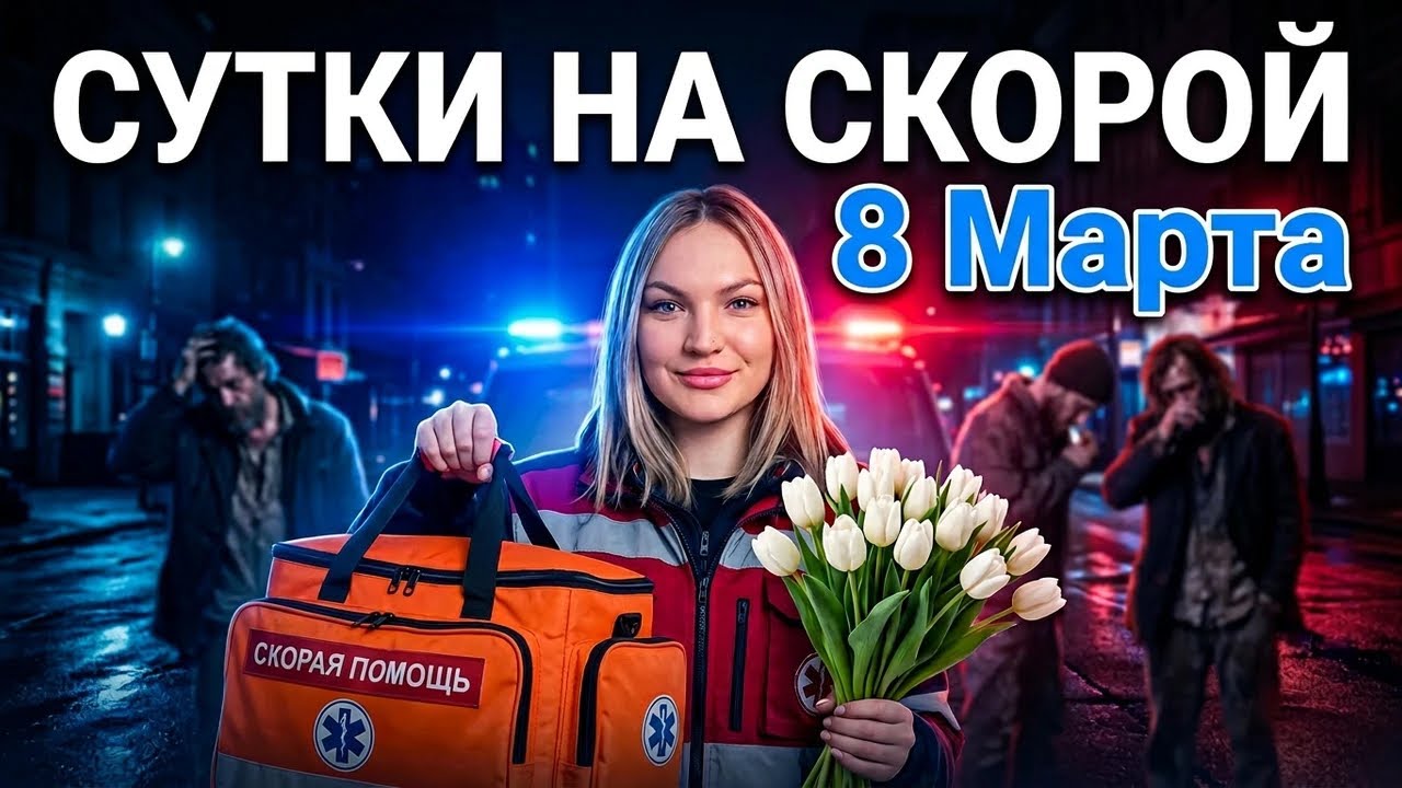 Сутки на скорой (8 марта)