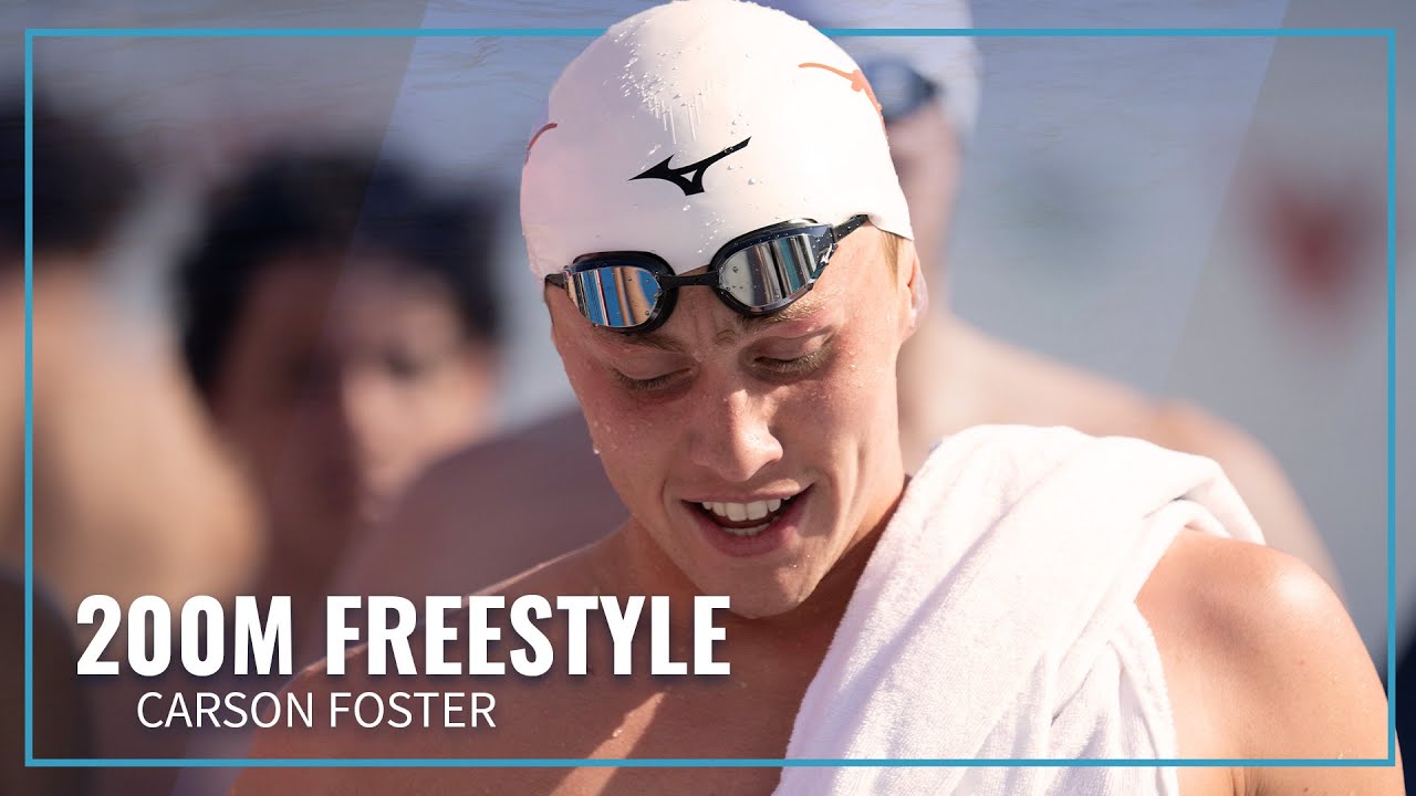 Carson Foster Charges to Take Victory in 200M Freestyle | 2025 TYR Pro Swim Series Ft. Lauderdale