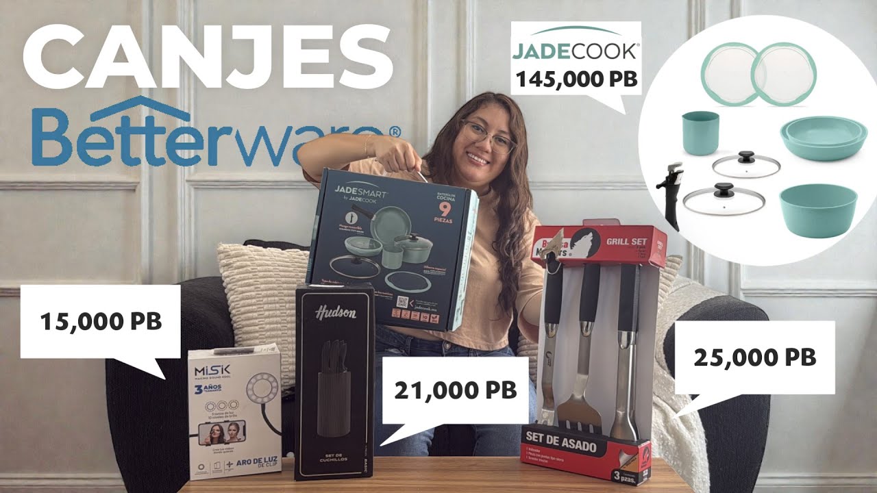 ✅Unboxing de mi primera BATERÍA JADECOOK SMART🔥¡Abriendo mis últimos CANJES BETTERWARE! PT. 5 | MB 🌎