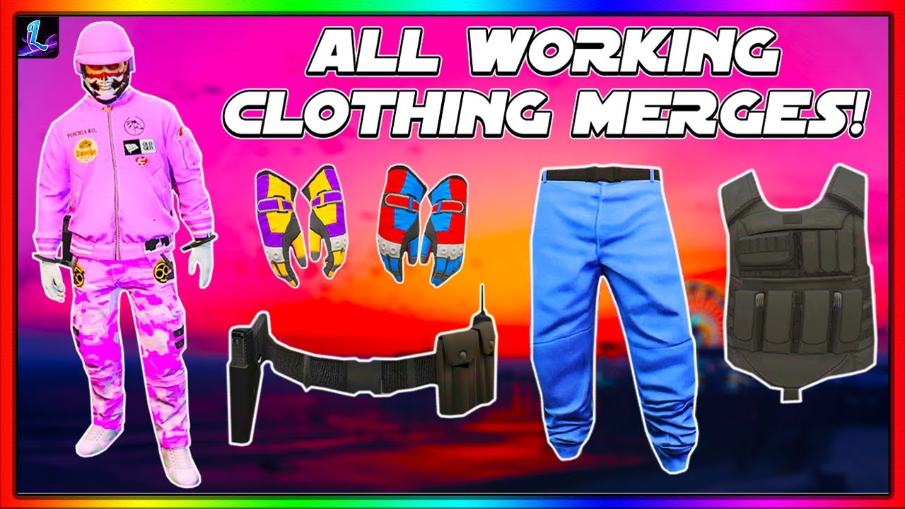 ALL WORKING CLOTHING MERGE VERSUS MISSION GTA 5 ONLINE (Modded Outfits Merge Workaround)