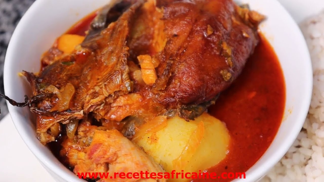 Soupe de poisson fumé (Soupe Konkoye)