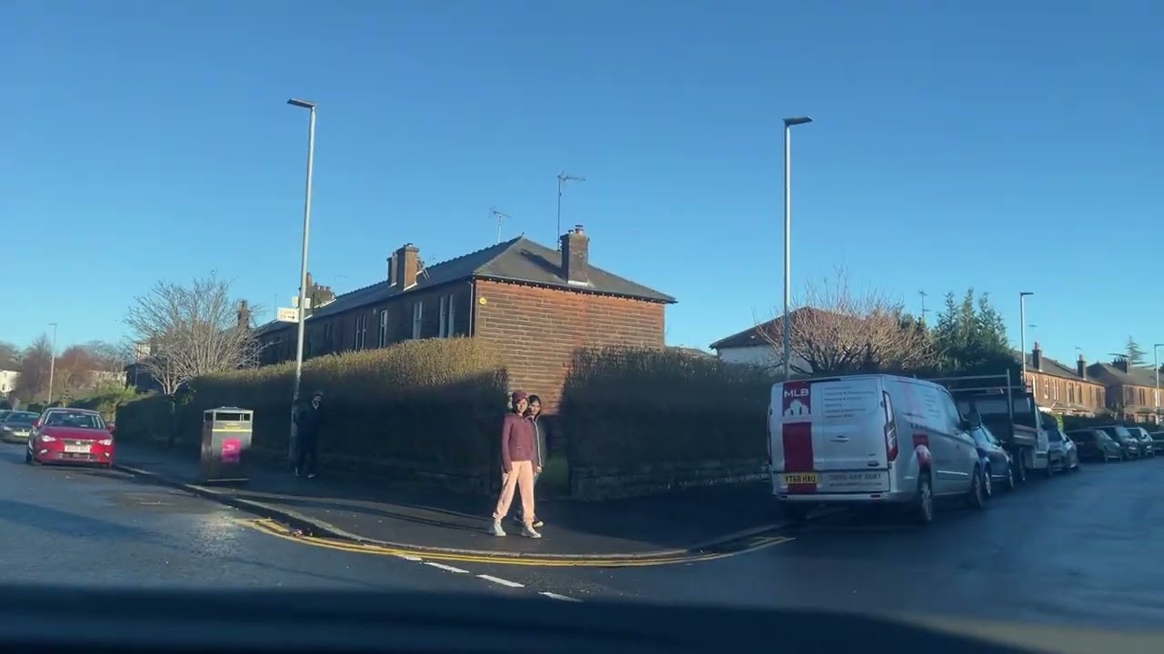 Mock driving test at Anniesland(Glasgow) DTC (26/12/2023/ Tuesday/12:03) with Yasin Sab