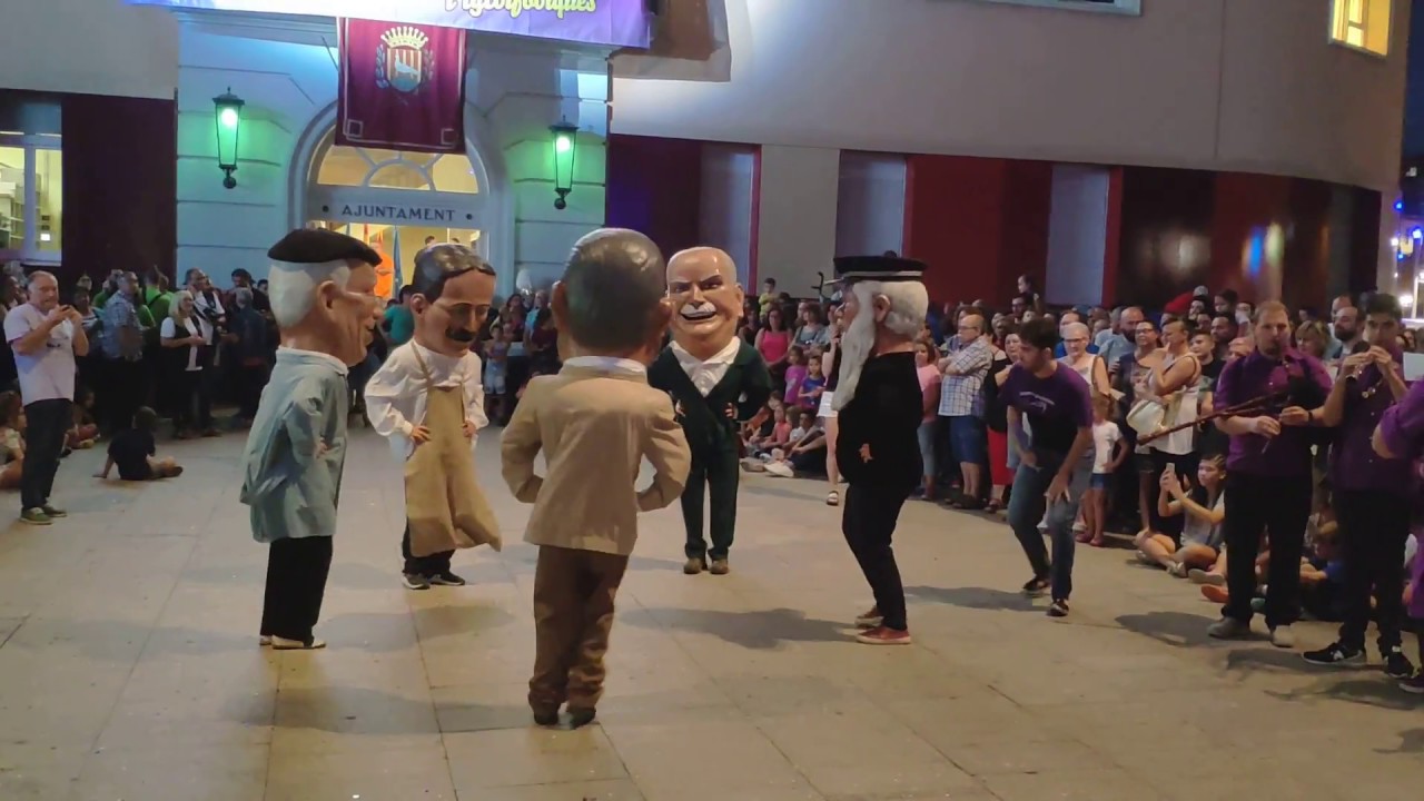 Ball dels capgrossos de Santa Coloma de Gramenet - Festa Major 2018