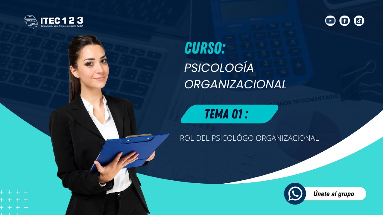 CLASE 01: PSICOLOGÍA ORGANIZACIONAL