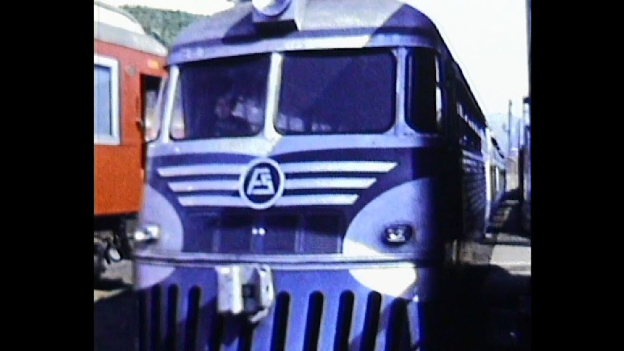 Ferrobus en Chile (4)  - toda la película 8mm con los Ferrobuses / Buscarril en 1961 y 1971