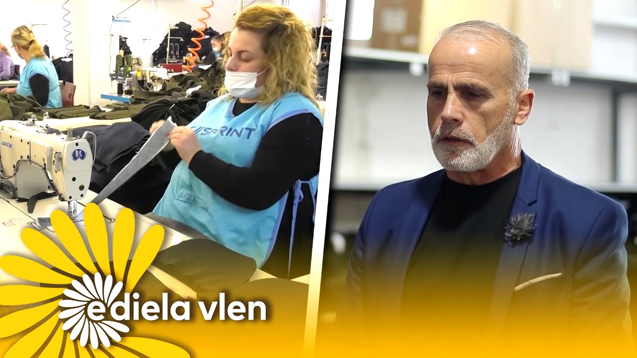 Linja e prodhimit të rrobave në fabrikën SSPRINT