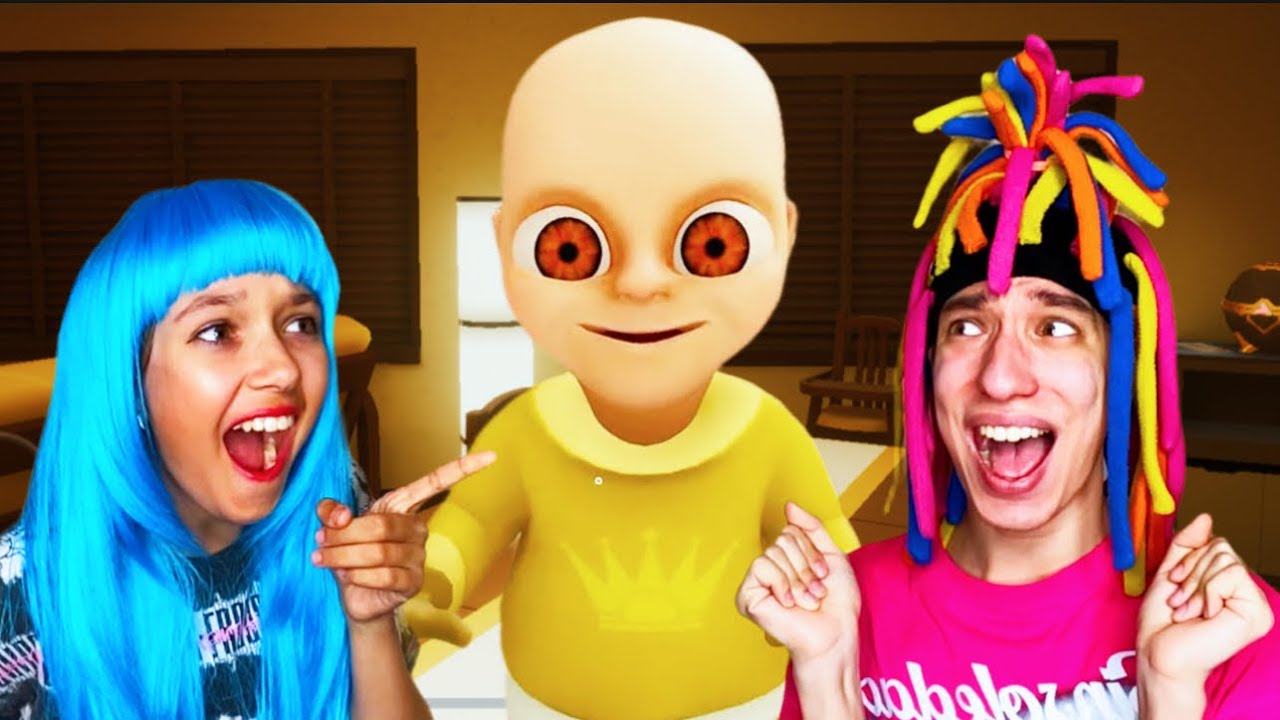 КИТАЙКА И КСЮША ИГРАЮТ В МАЛЫША(BABY IN YELLOW)