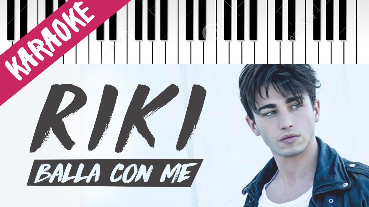 Riccardo Marcuzzo (RIKI) | Balla Con Me | AMICI 16 // Piano Karaoke con Testo