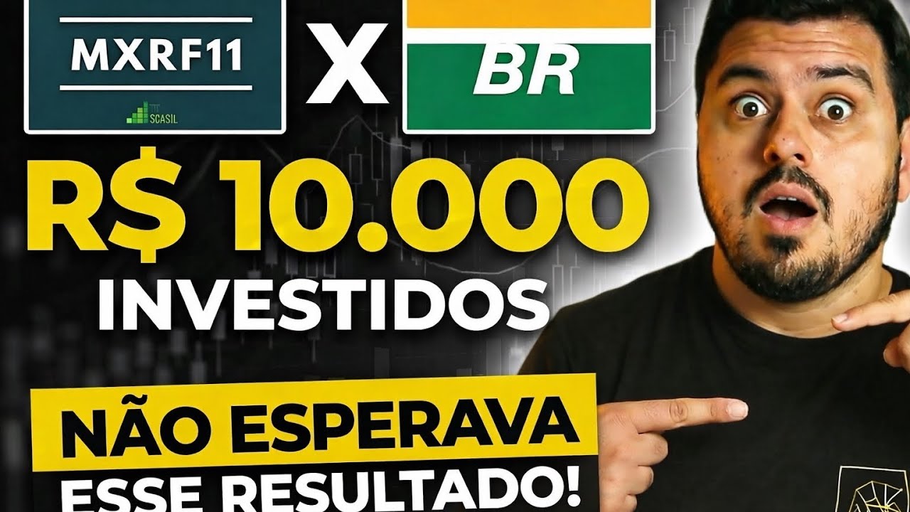 Investi R$ 10.000 na PETR4 e no MXRF por 1 ano. QUAL RENDEU MAIS?