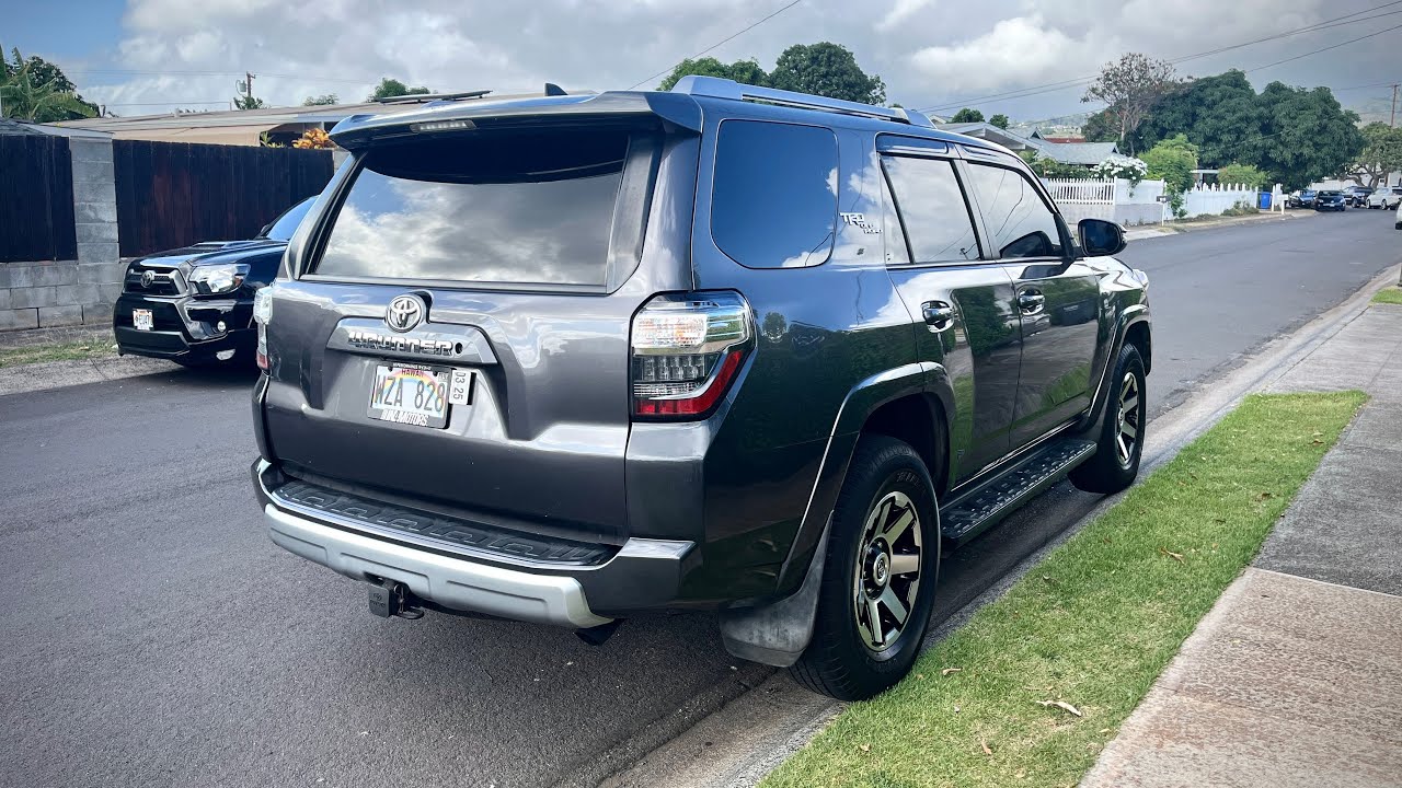 Новый задний бампер 4Runner ПРОВАЛ!