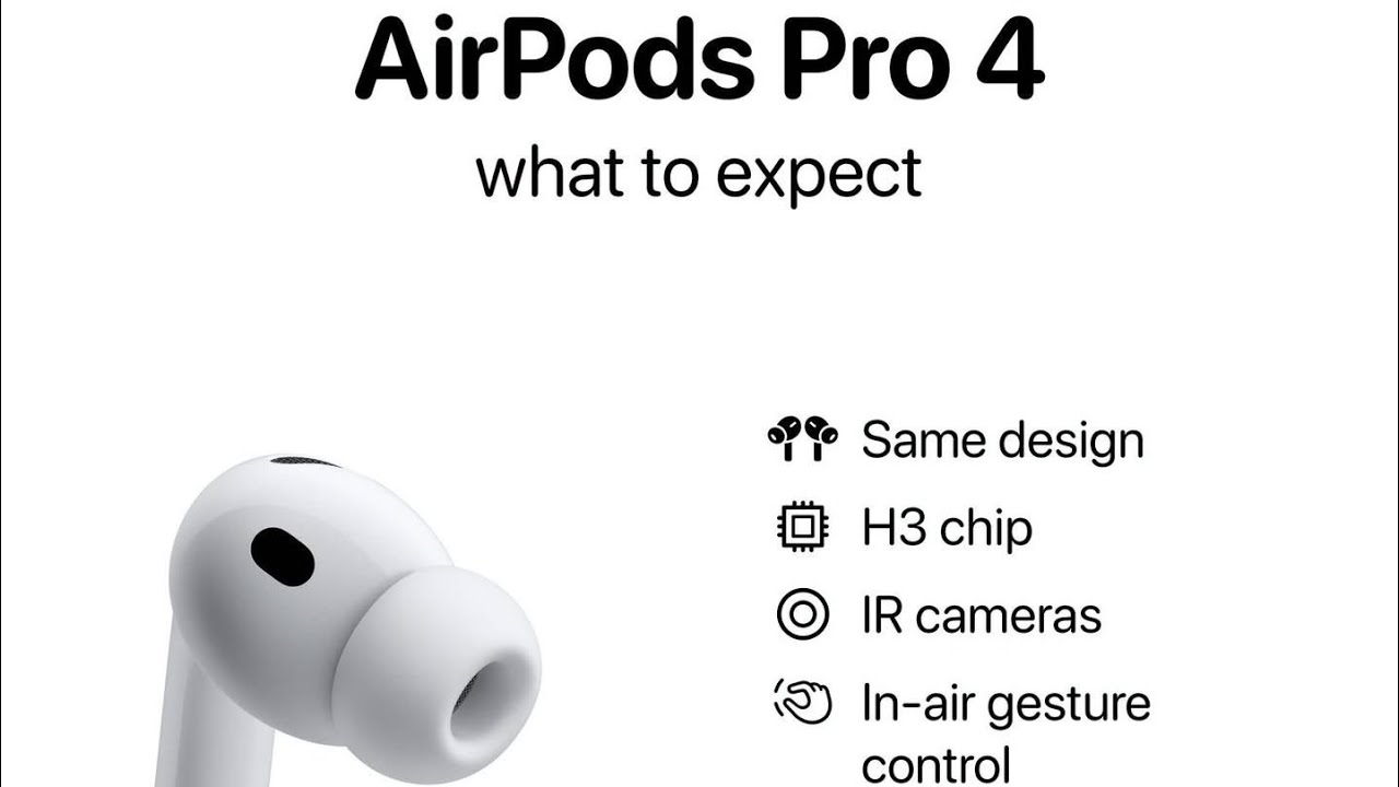 AirPods Pro 3 Rumors – IR Cameras & Smarter ANC Explained #apple #airpods #mobile 