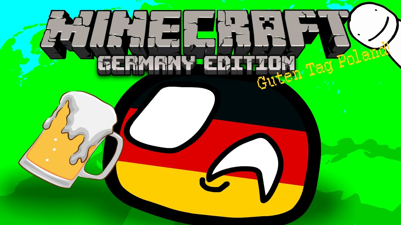 HISTORY OF GERMANY in MINECRAFT With COUNTRYBALL...