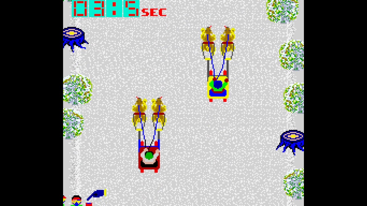 Arcade Game: Parallel Turn (1984 Jaleco)