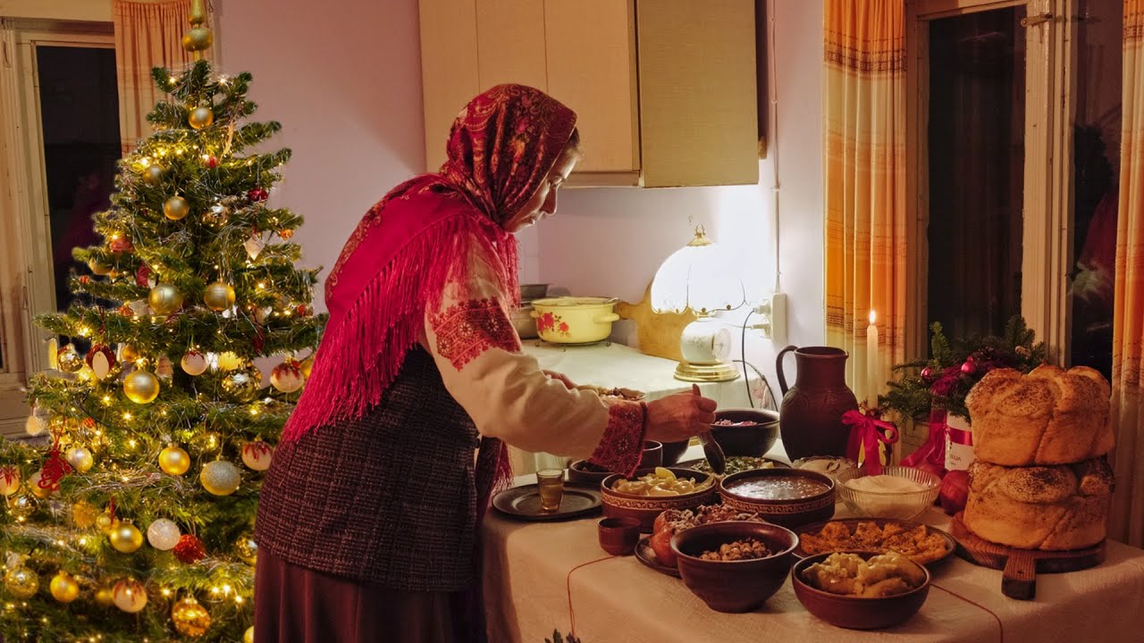 Christmas Alone in the Mountains | 12 Traditional Dishes