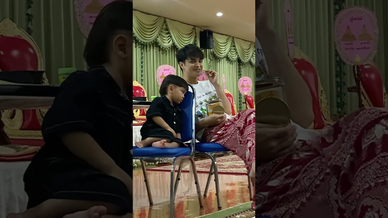 ความเนียนๆของไอเฟล ไปกินขนมของลุงแบงค์  🍗เลยโดนลุงแบงค์ แกล้งคืน ซะเลย 😂#ศรราม