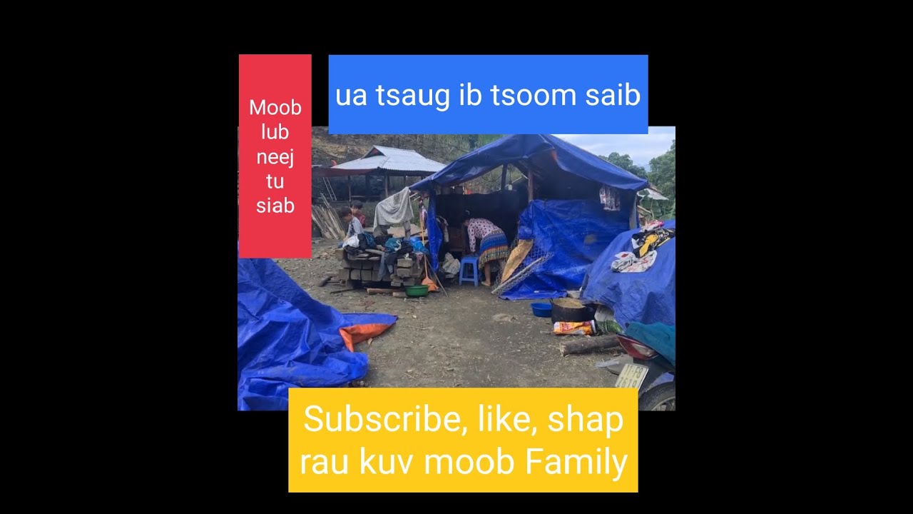 Moob lub neej tu siab, ntawm niam txiv thiab tej me nyuam