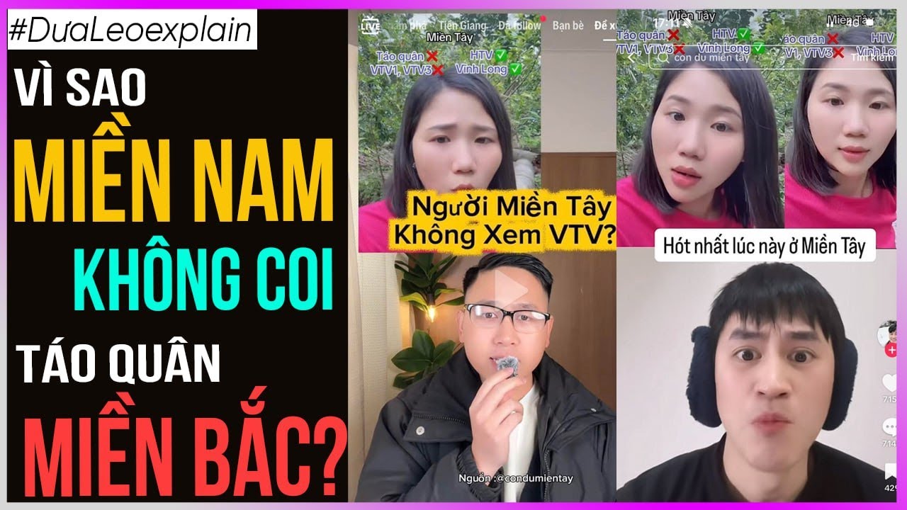 V&igrave; sao miền Nam Kh&ocirc;ng coi T&aacute;o Qu&acirc;n miền Bắc [Dưa Leo DBTT]