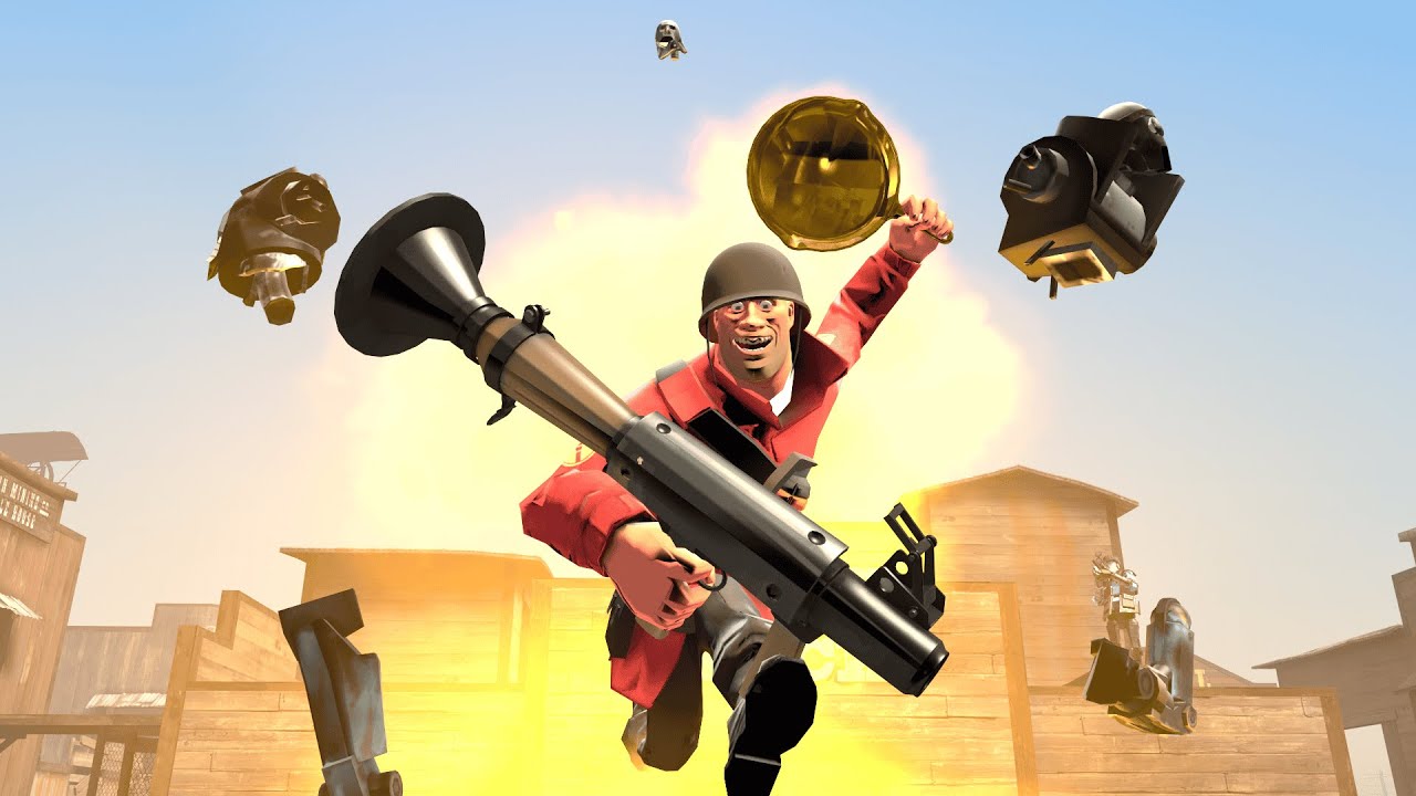 Playing Team Fortress 2!
