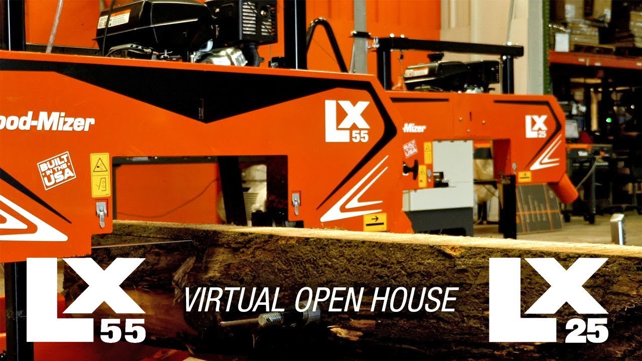 LX25 and LX55 Portable Sawmill Virtual Open House | Wood-Mizer