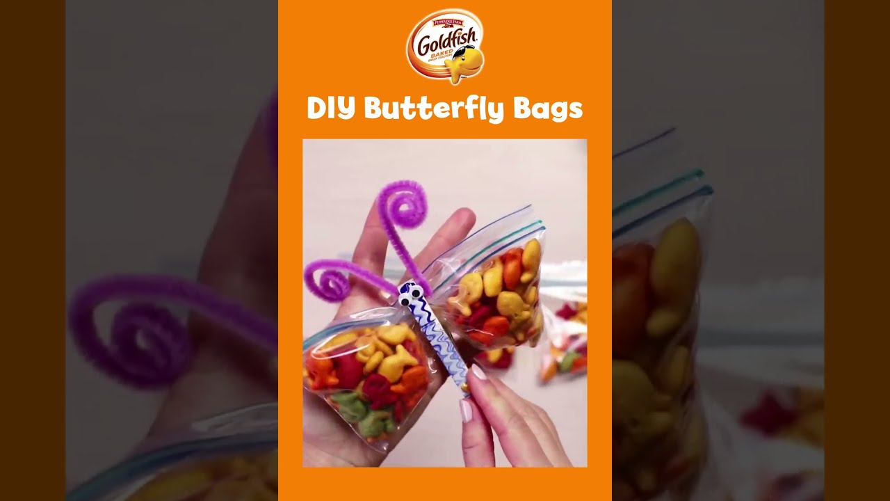DIY Butterfly Bags Snack - Pepperidge Farms